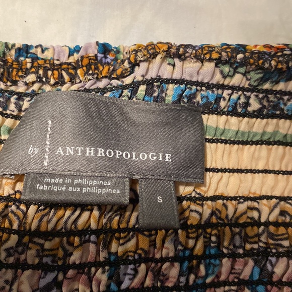 anthropologie printed cowl neck. Size small. New without tag. - Picture 6 of 8